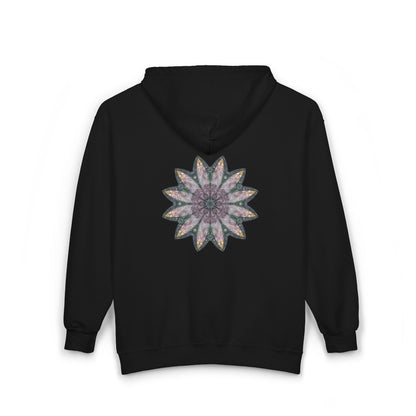 Unisex Heavy Blend™ Full Zip Hooded Sweatshirt - Love Light Mandalas No.21