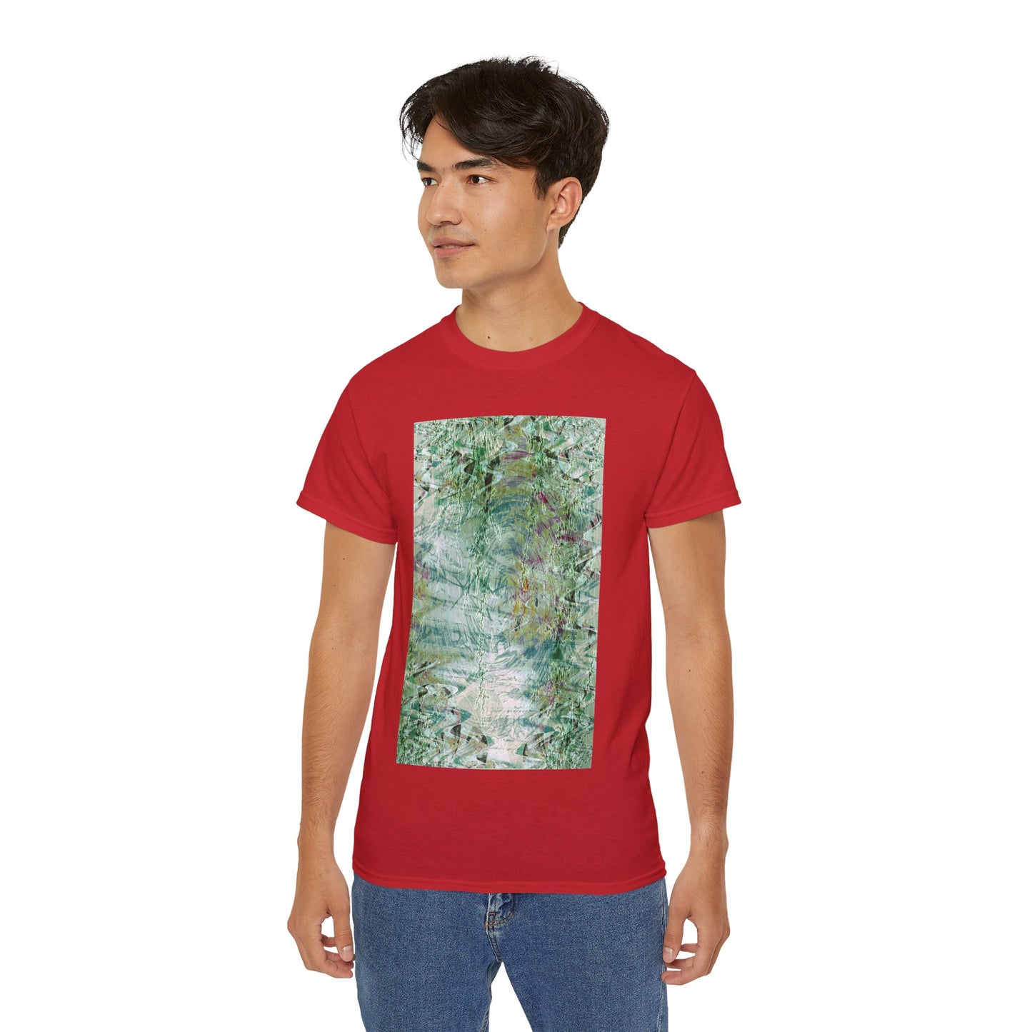 Unisex Ultra Cotton Tee - Love Light Fractals No.7