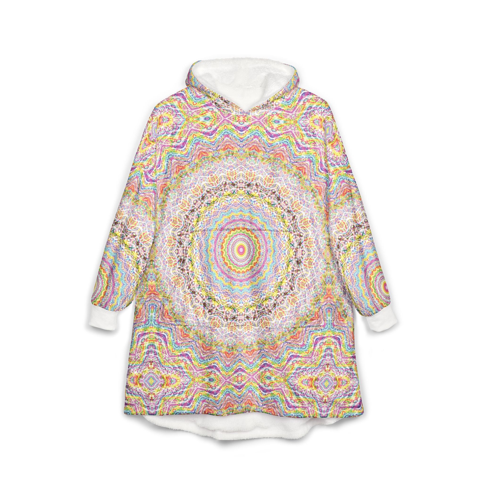 Unisex Hooded Blanket - DMT Seer No. 11