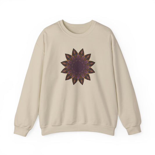 Unisex Heavy Blend™ Crewneck Sweatshirt - Love Light Mandalas No.1