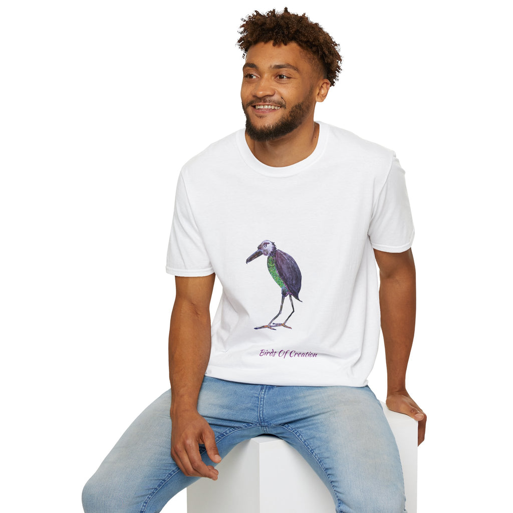 Unisex Softstyle T-Shirt - Birds Of Creation No.2