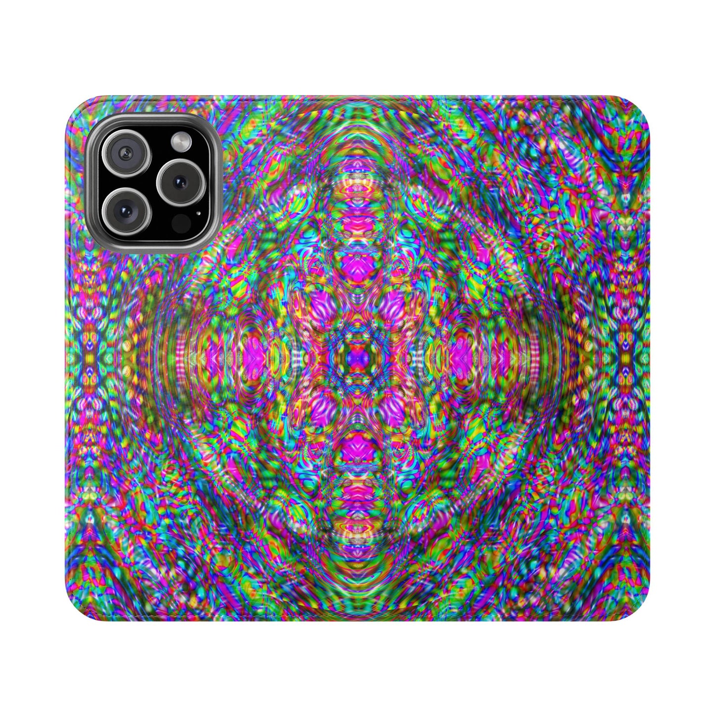 iPhone 16 Flip Case - DMT Scribe Tiles No.4