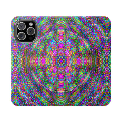 iPhone 16 Flip Case - DMT Scribe Tiles No.4