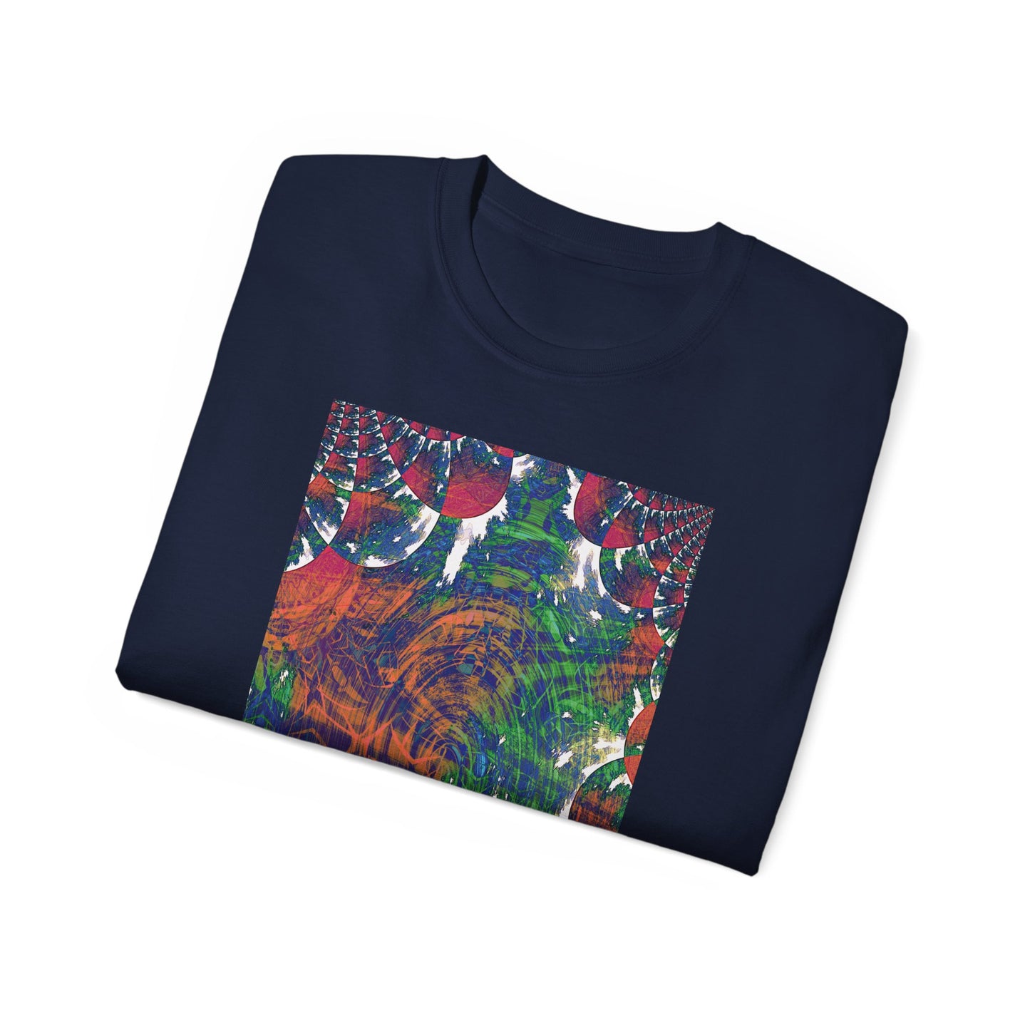 Unisex Ultra Cotton Tee - Love Light Fractals No.2