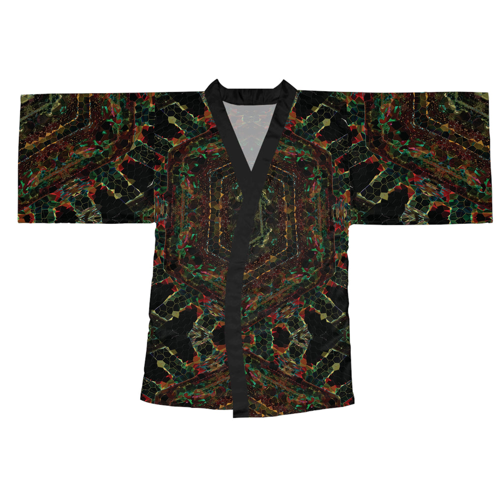 Long Sleeve Kimono Robe - DK Series No.14