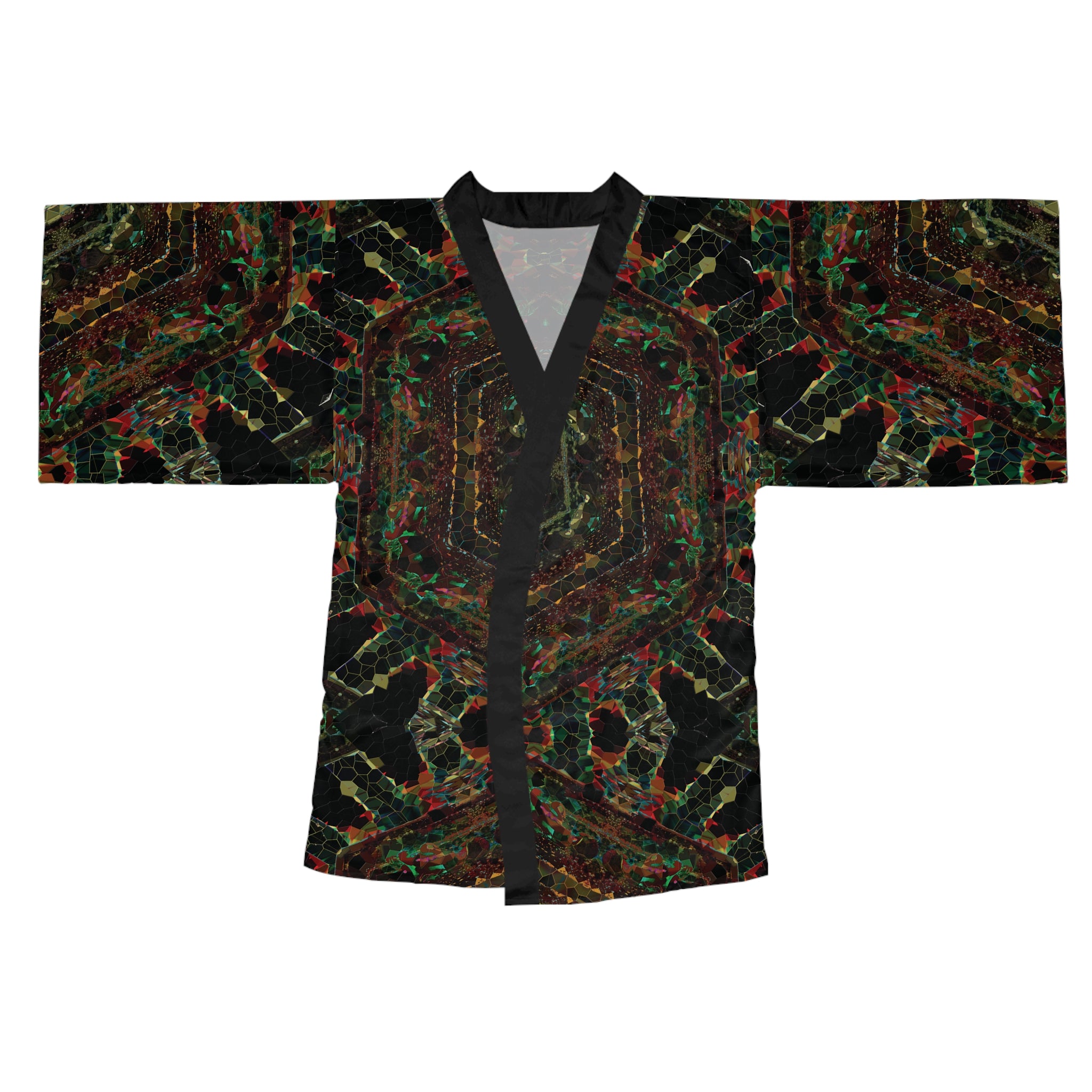 Long Sleeve Kimono Robe - DK Series No.14