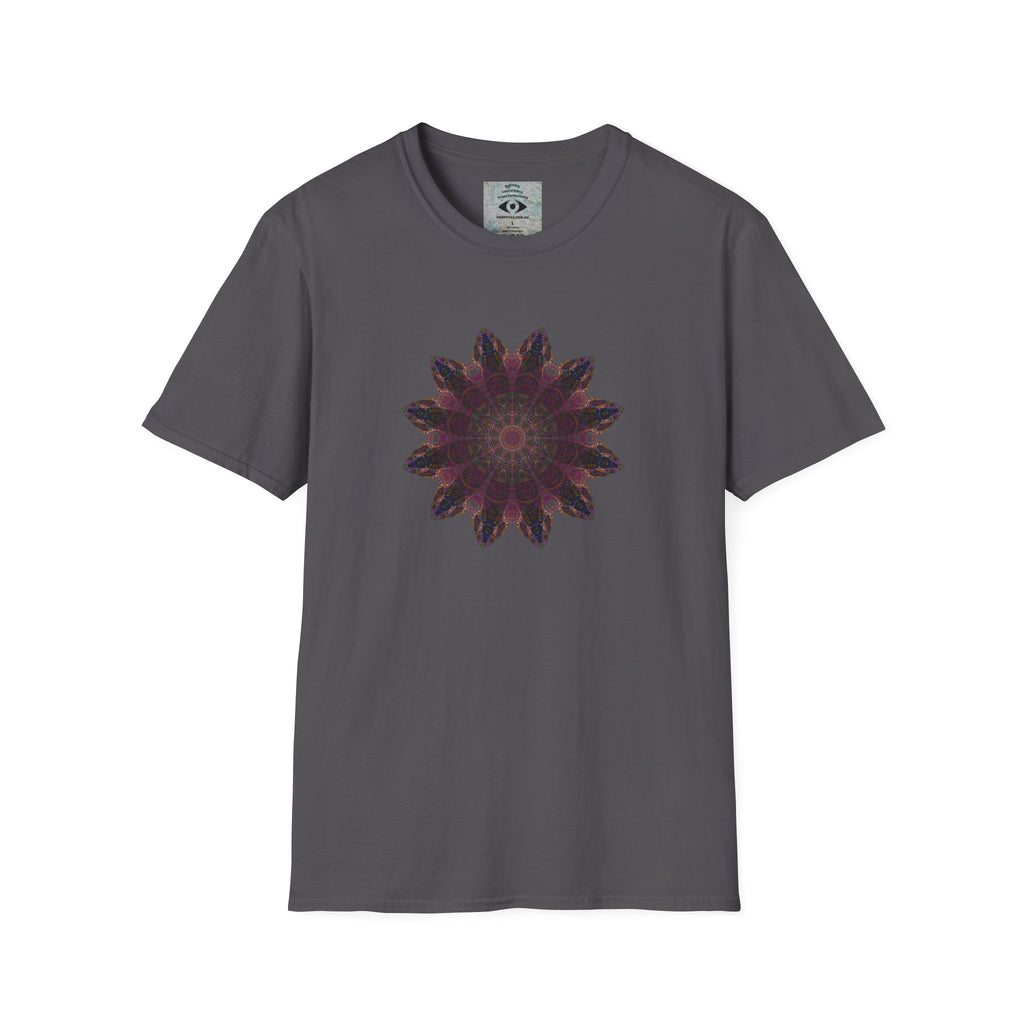 Unisex Softstyle T-Shirt - Love Light Mandalas No.8