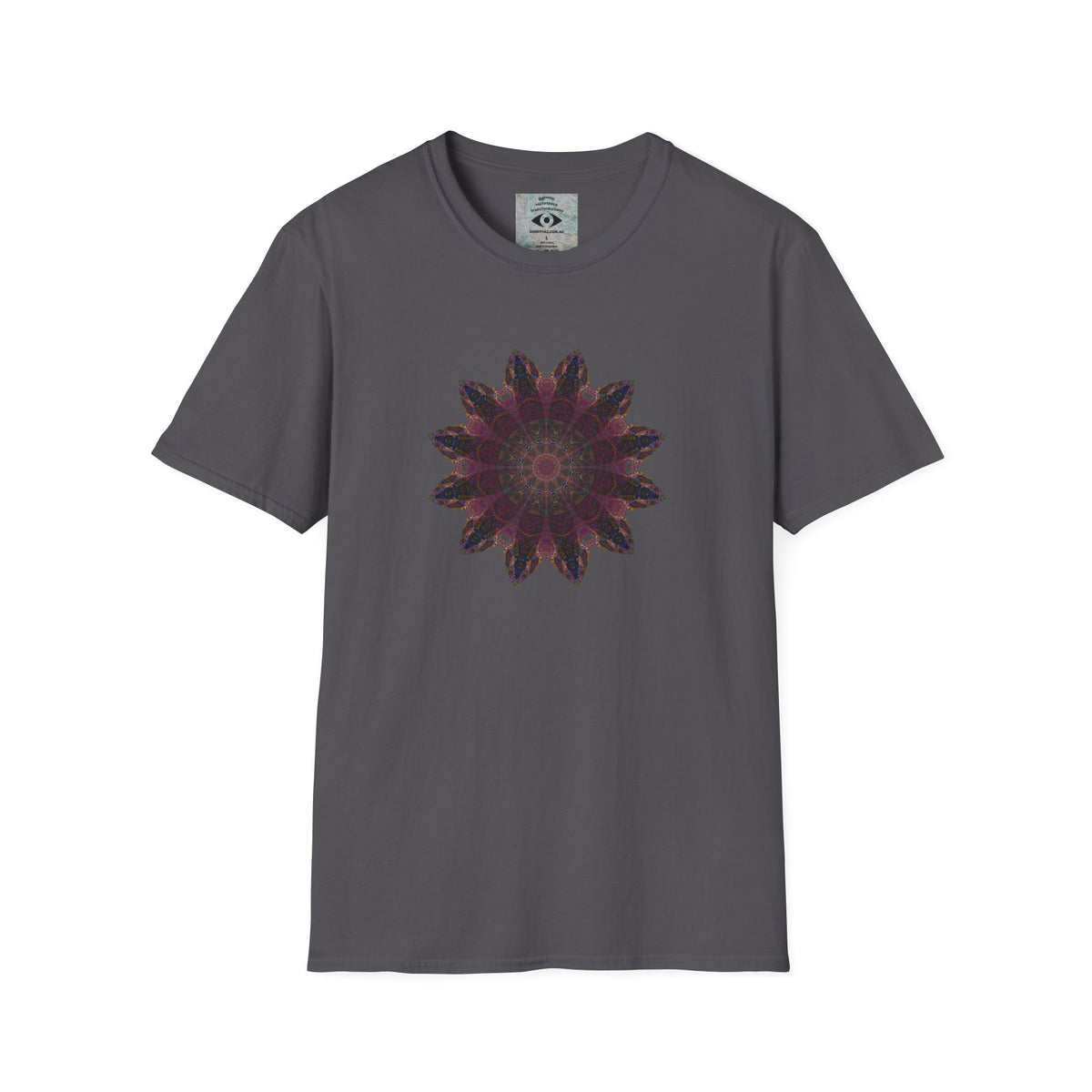 Unisex Softstyle T-Shirt - Love Light Mandalas No.8