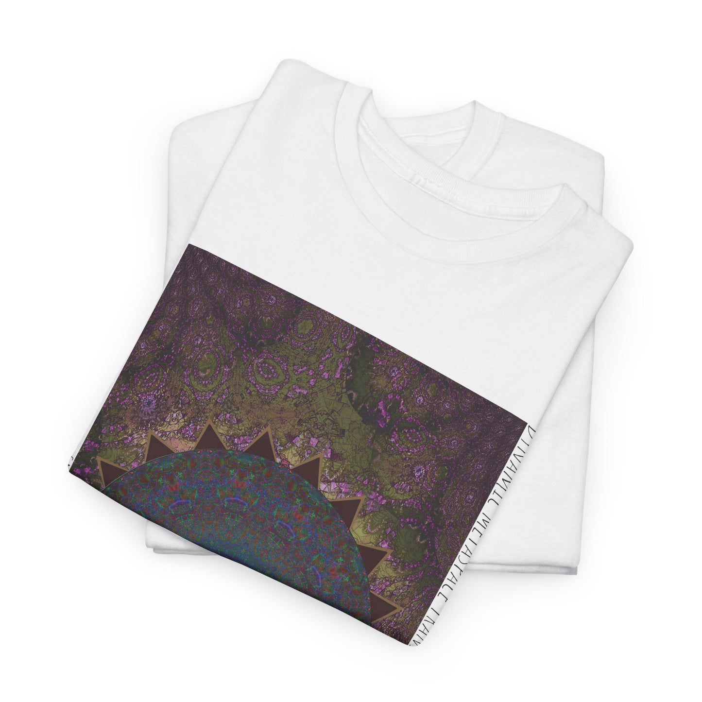 Unisex Heavy Cotton Tee - Love Light Spheres No. L8S1