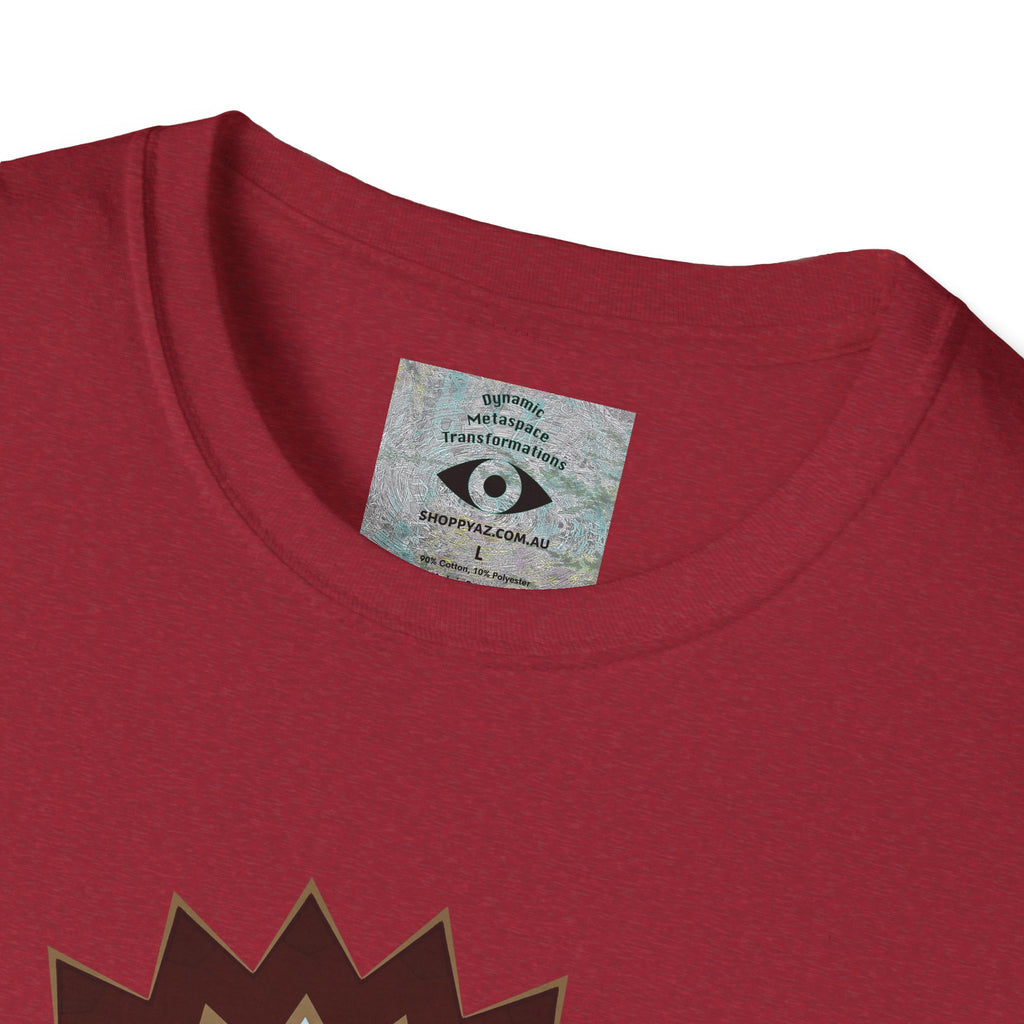 Unisex Softstyle T-Shirt - Mycelium Mandalas No.1