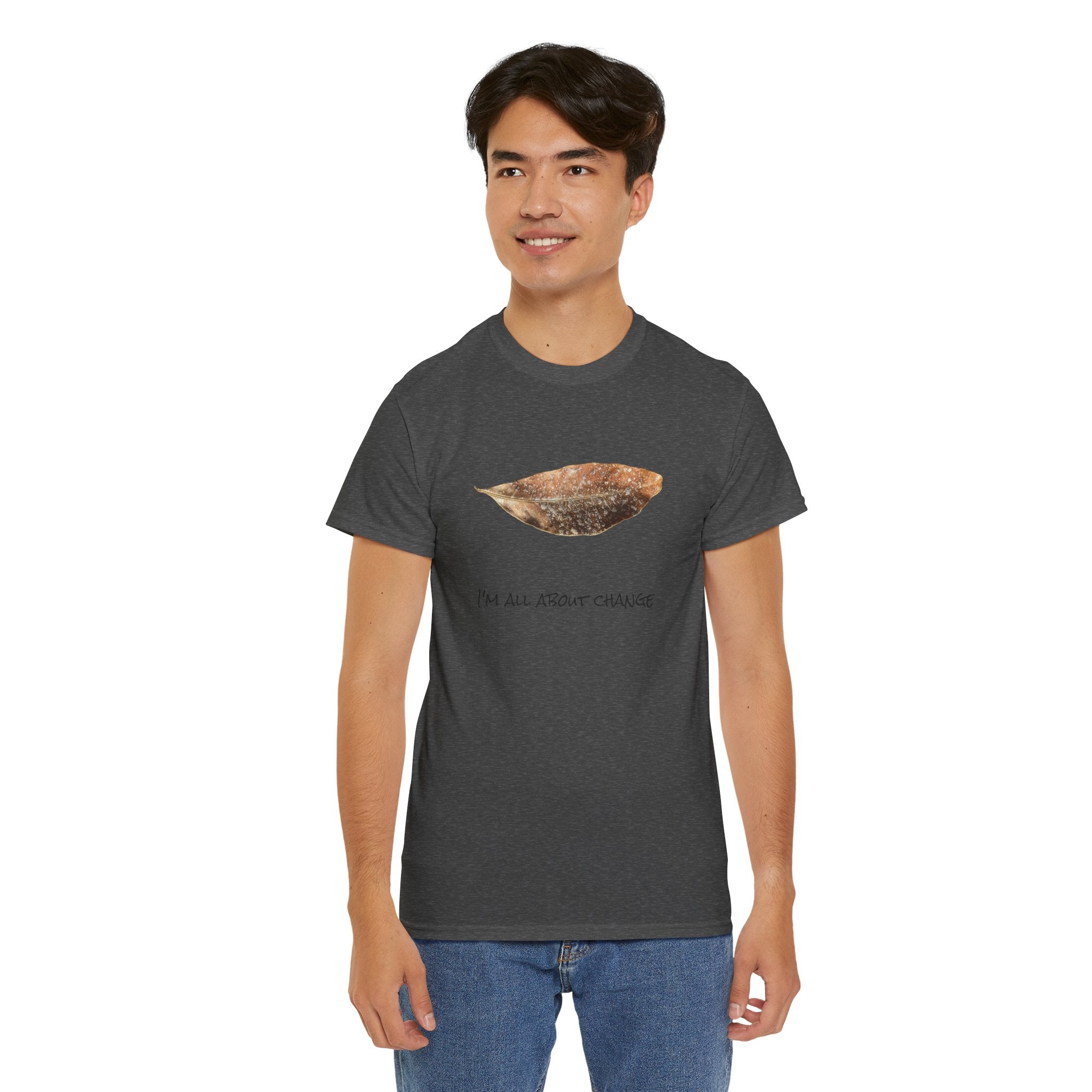 Unisex Heavy Cotton Tee - All About Change No.1