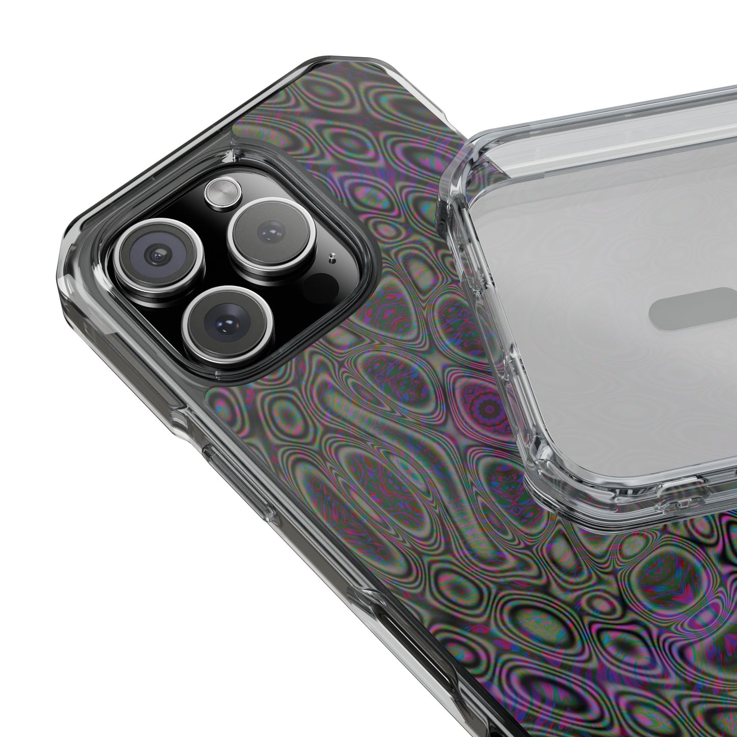 iPhone 16 Magnetic Clear Impact Case - DMT Seer No.19