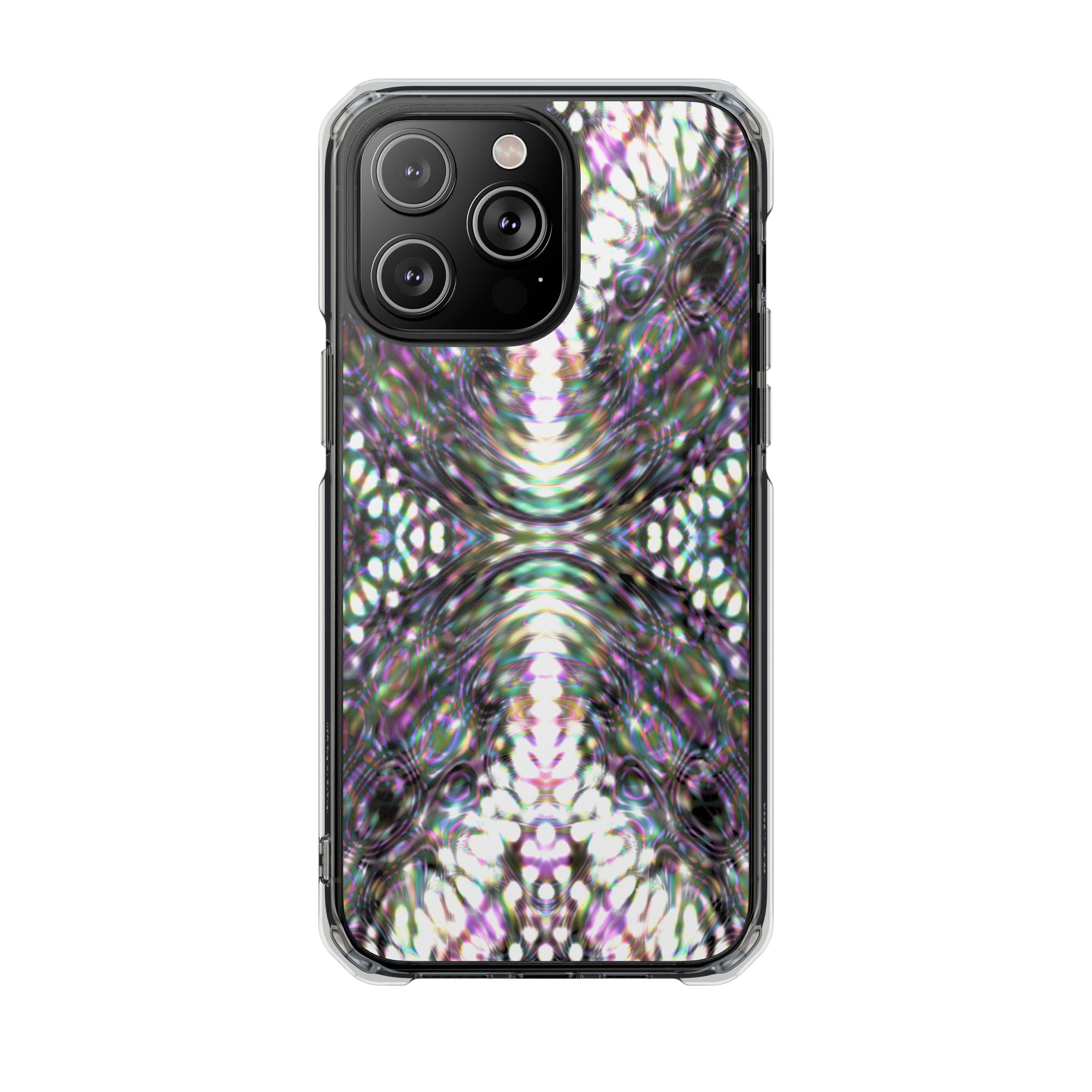 iPhone 14 Magnetic Clear Impact Case - DMT Scribe Tiles No.8