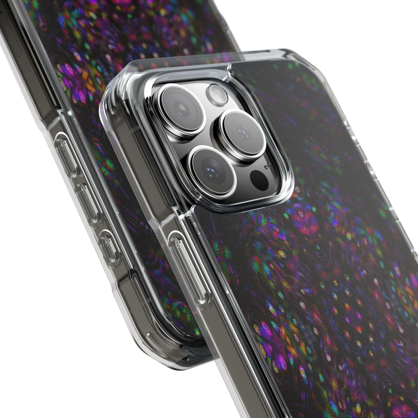 iPhone 16 Magnetic Clear Impact Case - DMT Scribe Tiles No.3