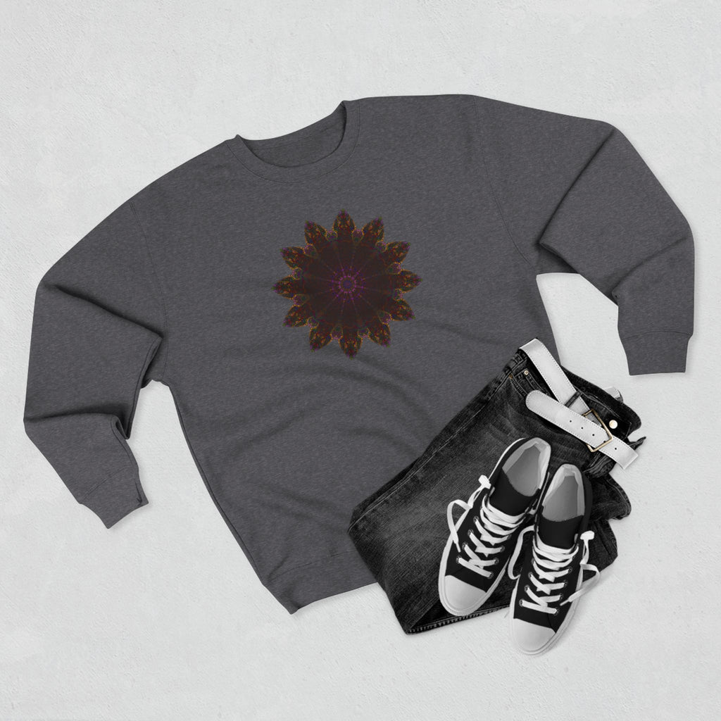 Unisex Crewneck Sweatshirt - Love Light Mandalas No.12