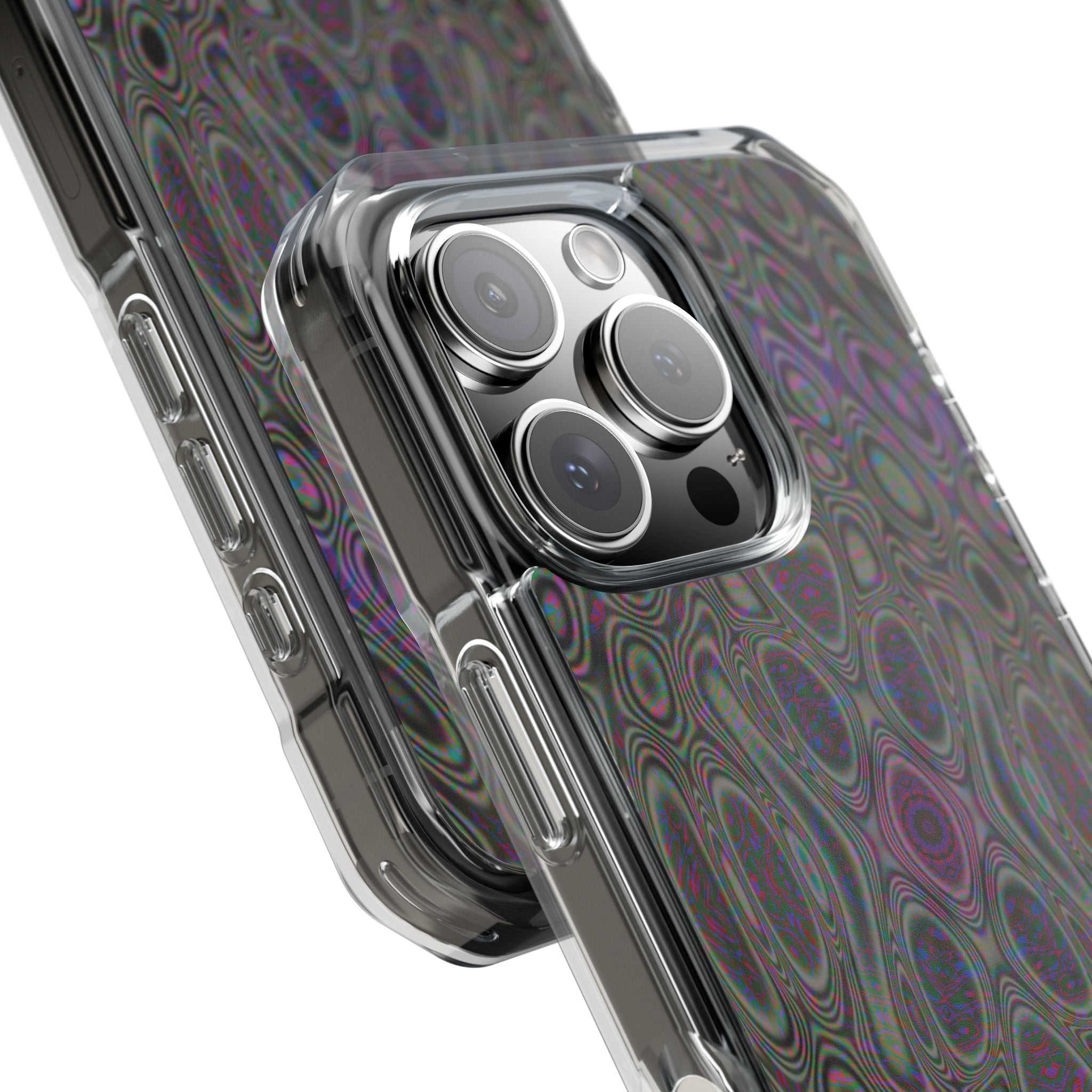 iPhone 16 Magnetic Clear Impact Case - DMT Seer No.19