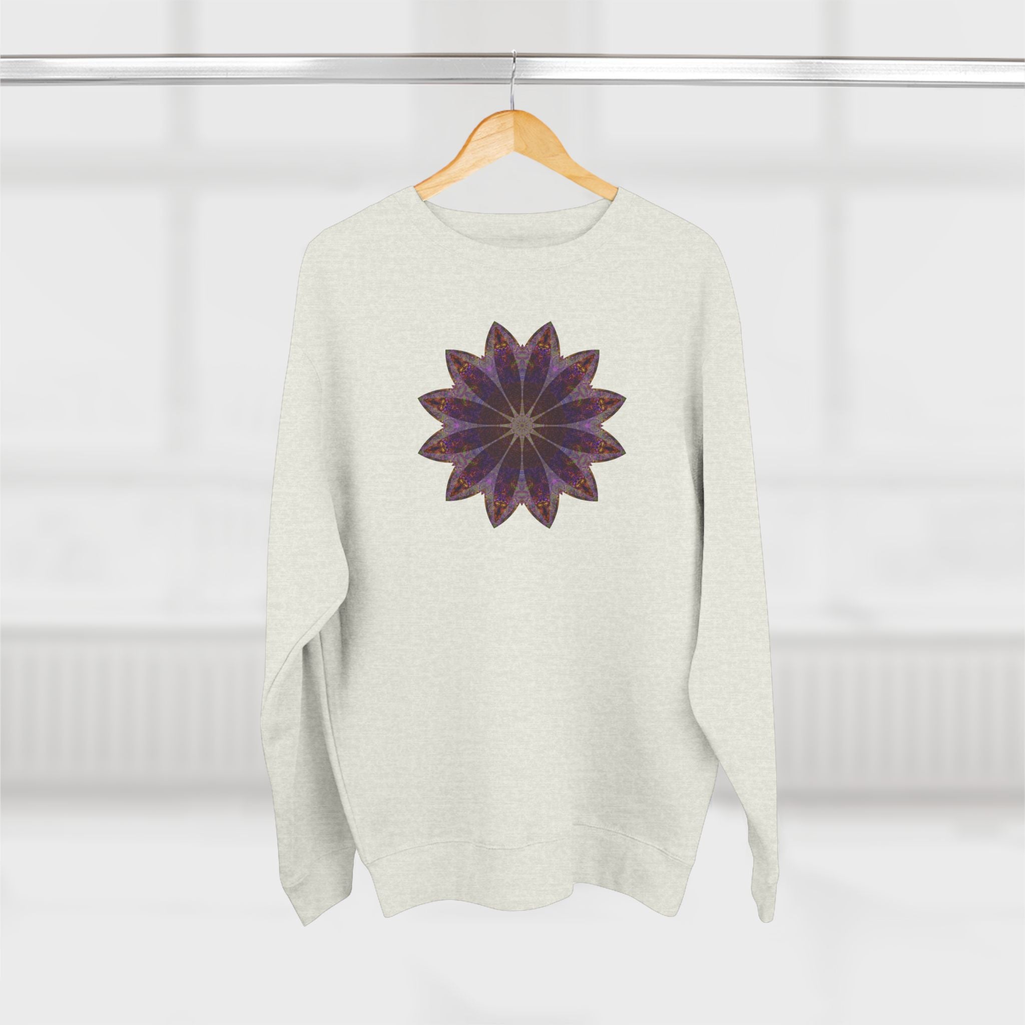 Unisex Crewneck Sweatshirt - Love Light Mandalas No.11