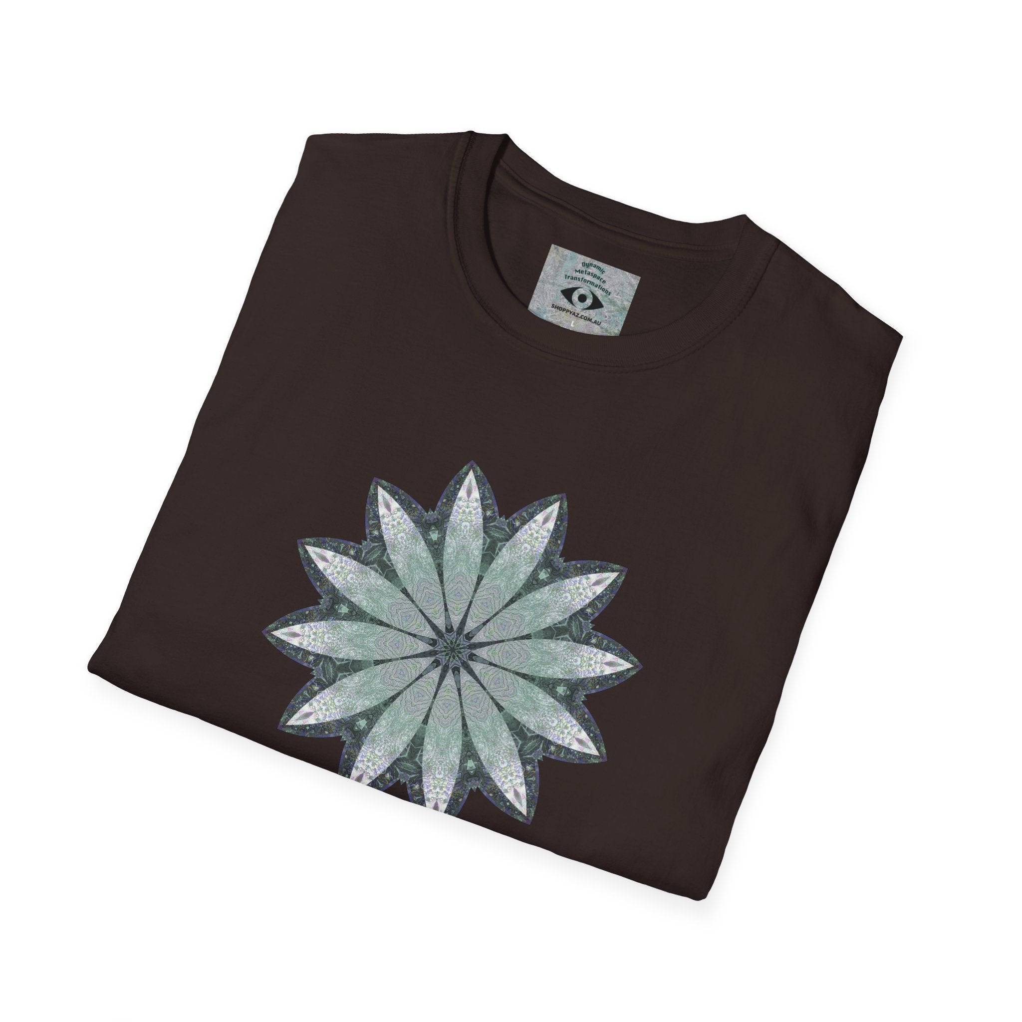 Unisex Softstyle T-Shirt - Love Light Mandalas No.22