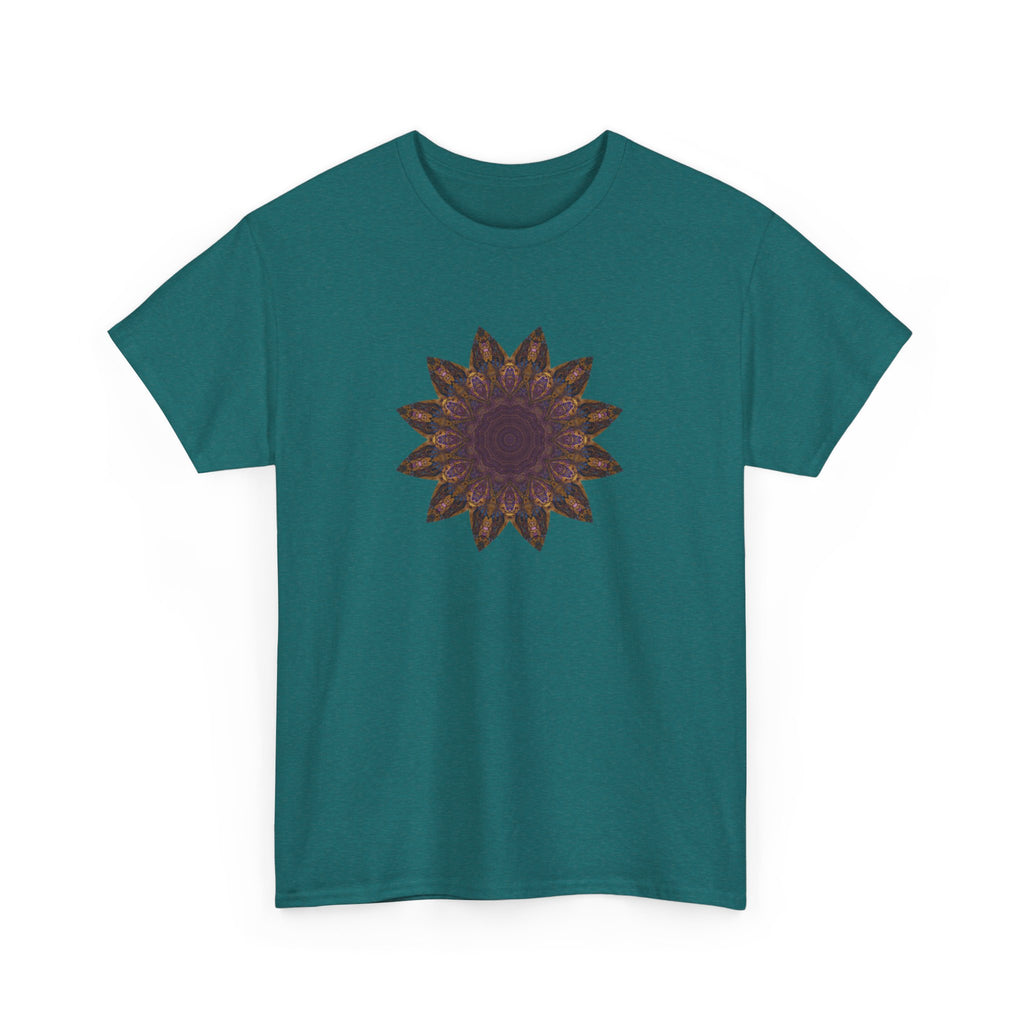 Unisex Heavy Cotton Tee - Love Light Mandalas No.1