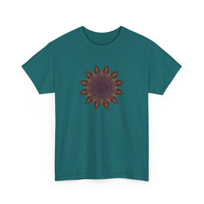 Unisex Heavy Cotton Tee - Love Light Mandalas No.1