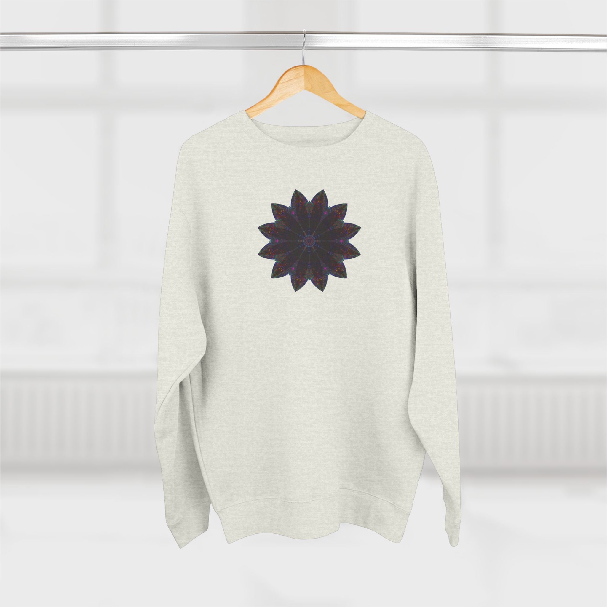 Unisex Crewneck Sweatshirt - Love Light Mandalas No.25