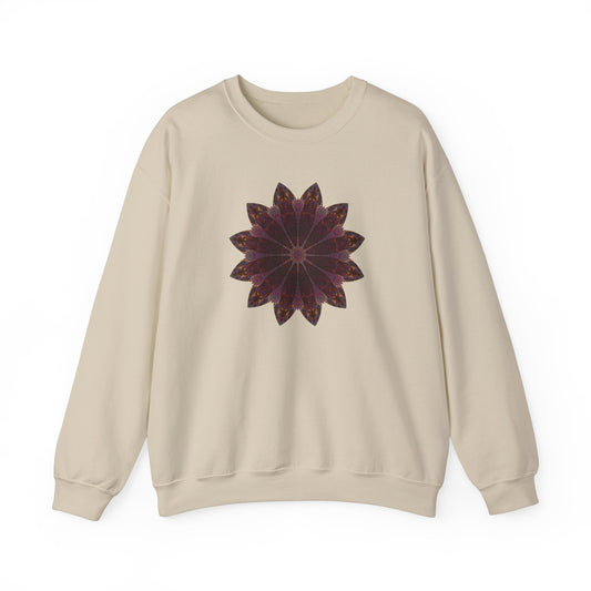 Unisex Heavy Blend™ Crewneck Sweatshirt - Love Light Mandalas No.5
