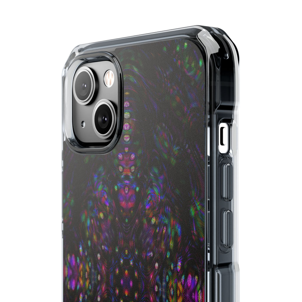 iPhone 14 Magnetic Clear Impact Case - DMT Scribe Tiles No.3