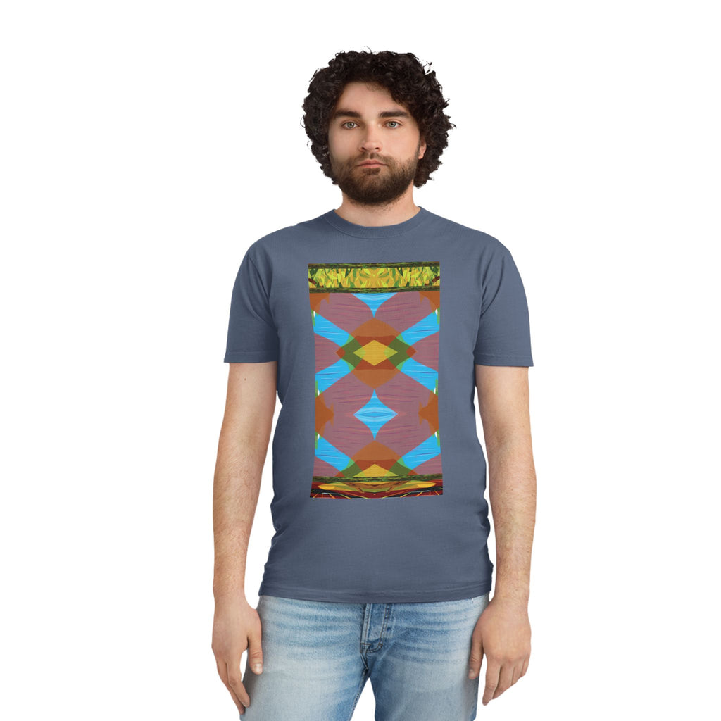 Unisex Faded Shirt -The Traveller Series (Autumn Abstract)