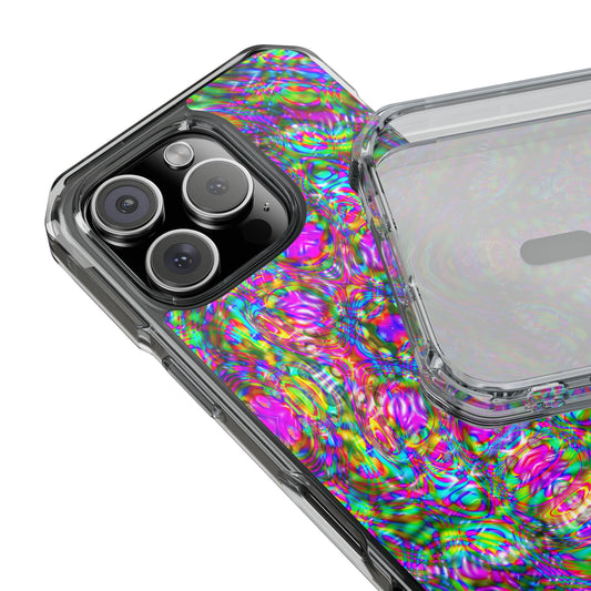 iPhone 16 Magnetic Clear Impact Case - DMT Scribe Tiles No.4