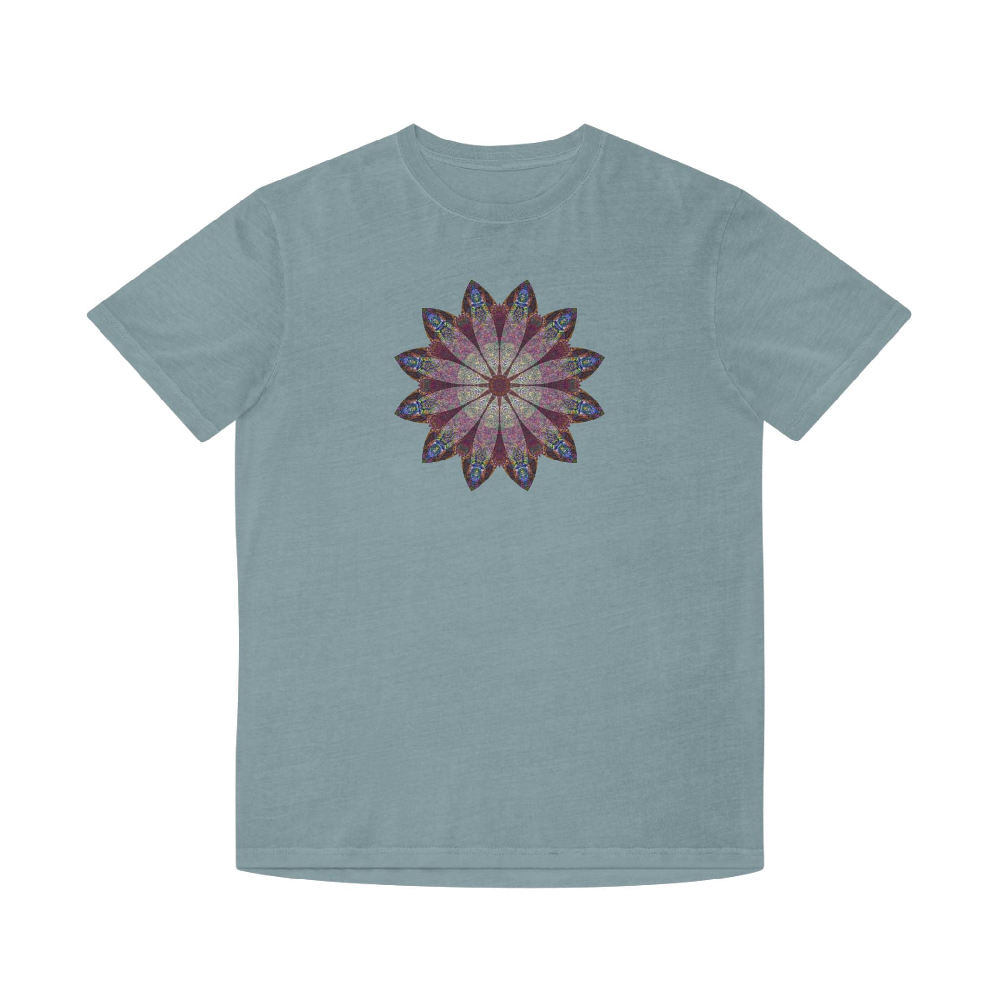 Unisex Faded Shirt - Love Light Mandalas No.9