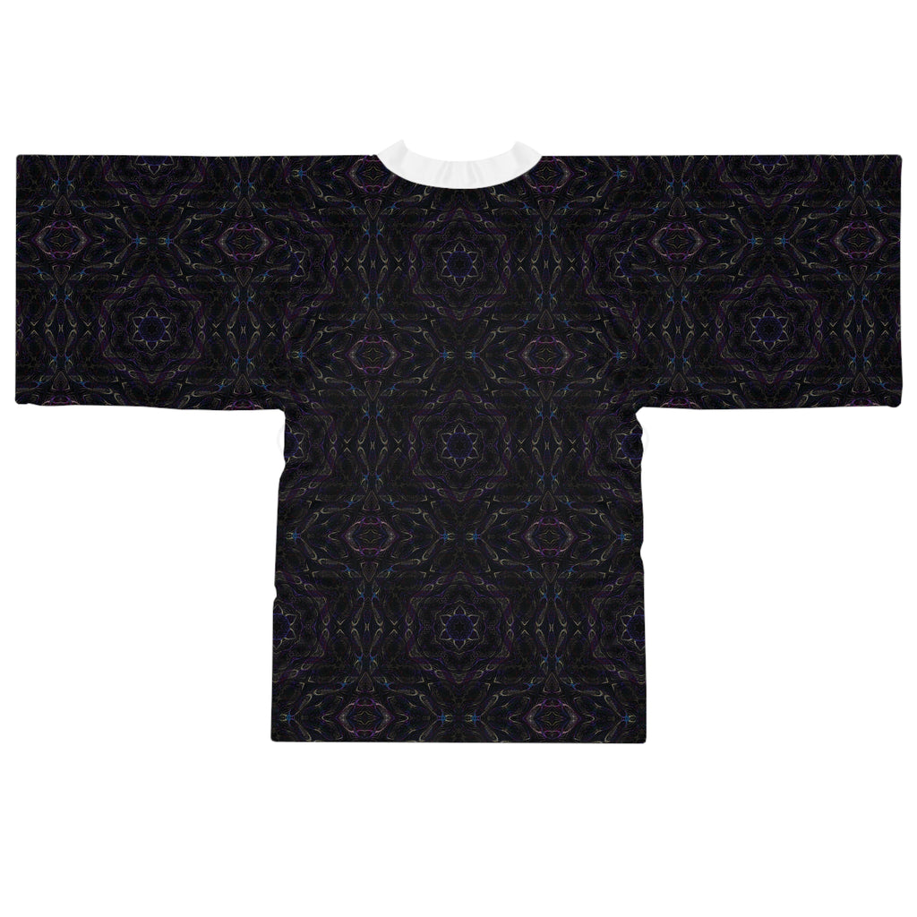 Long Sleeve Kimono Robe - P5 Kaleidoscopic No.13
