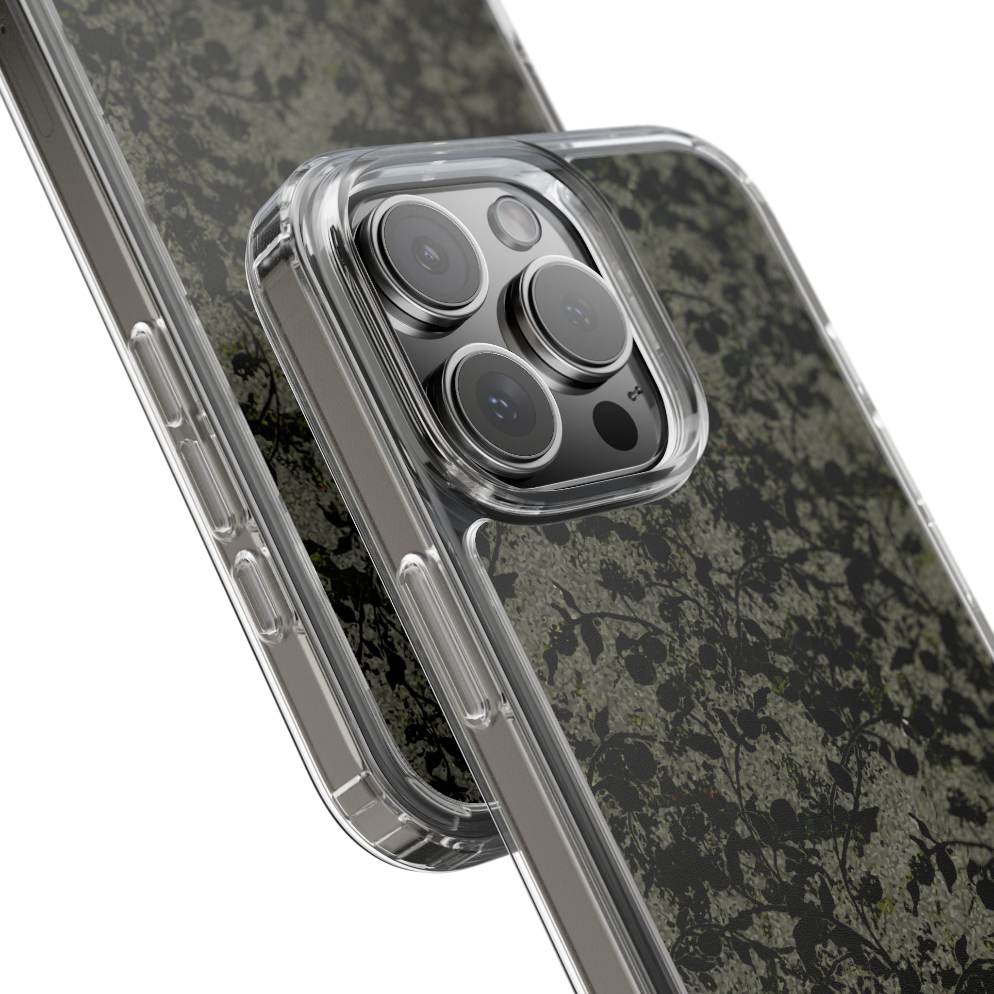 iPhone 16 Clear Case – Hidden Weave Series V3 No.25