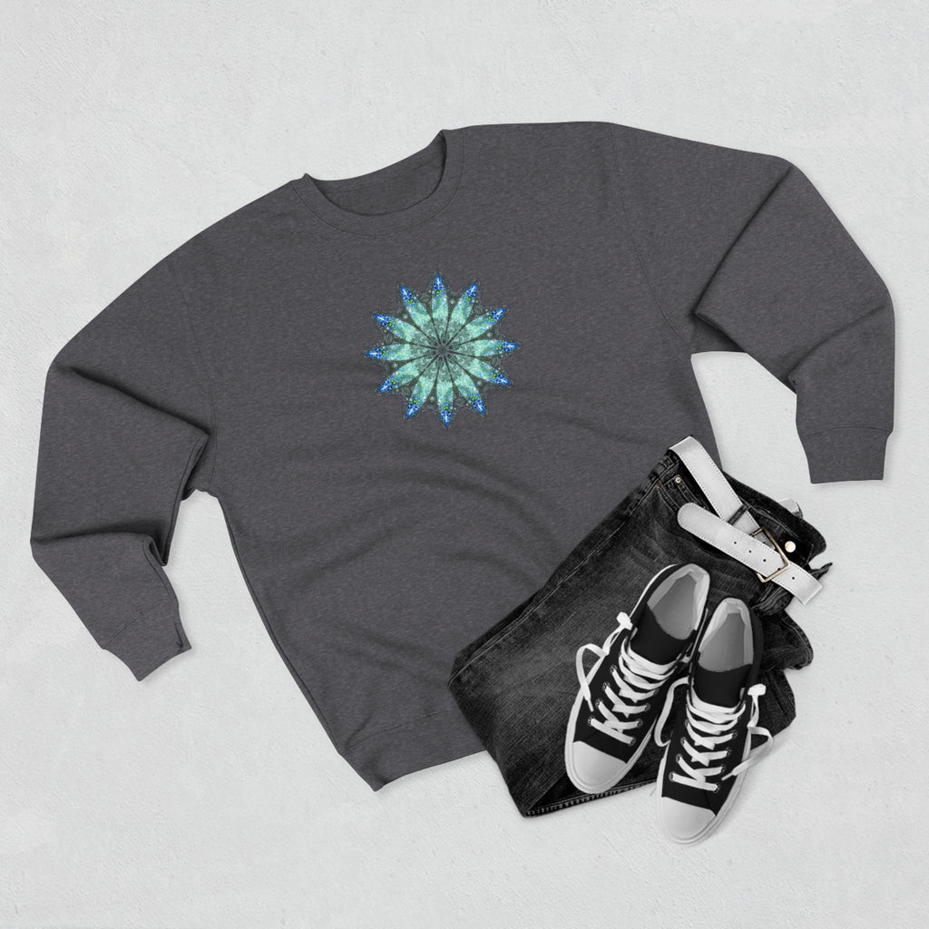 Unisex Crewneck Sweatshirt - Love Light Mandalas No.20