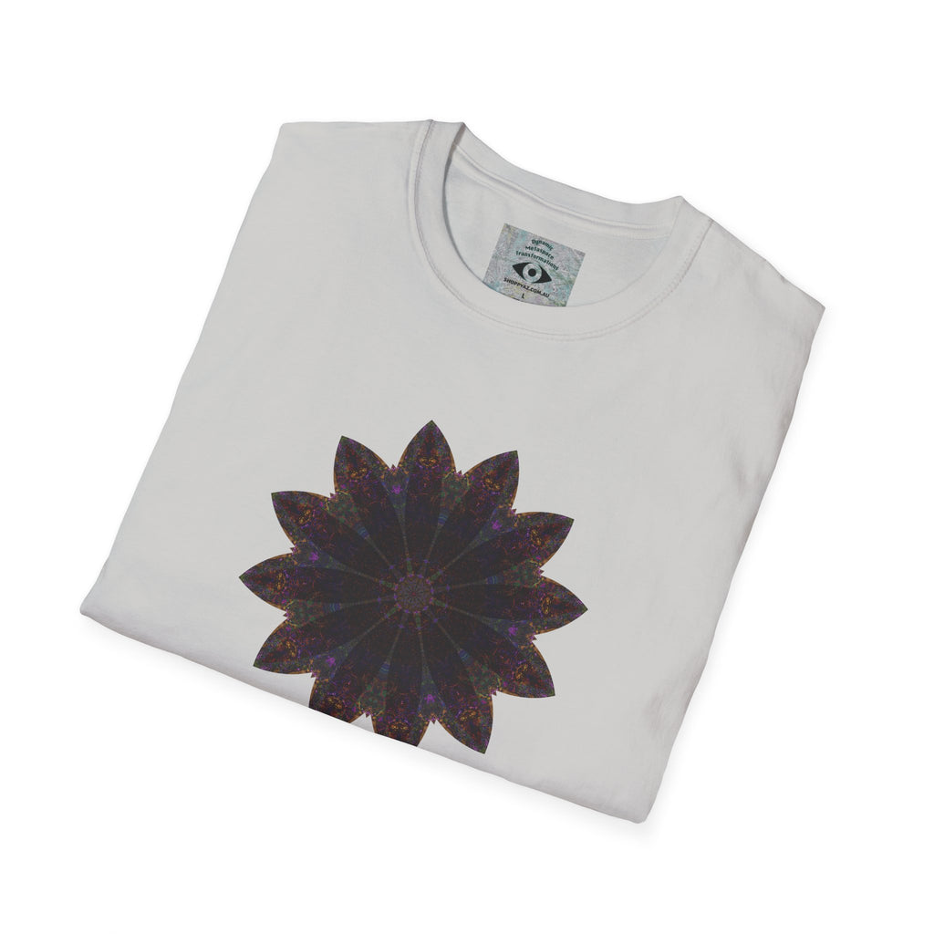 Unisex Softstyle T-Shirt - Love Light Mandalas No.10