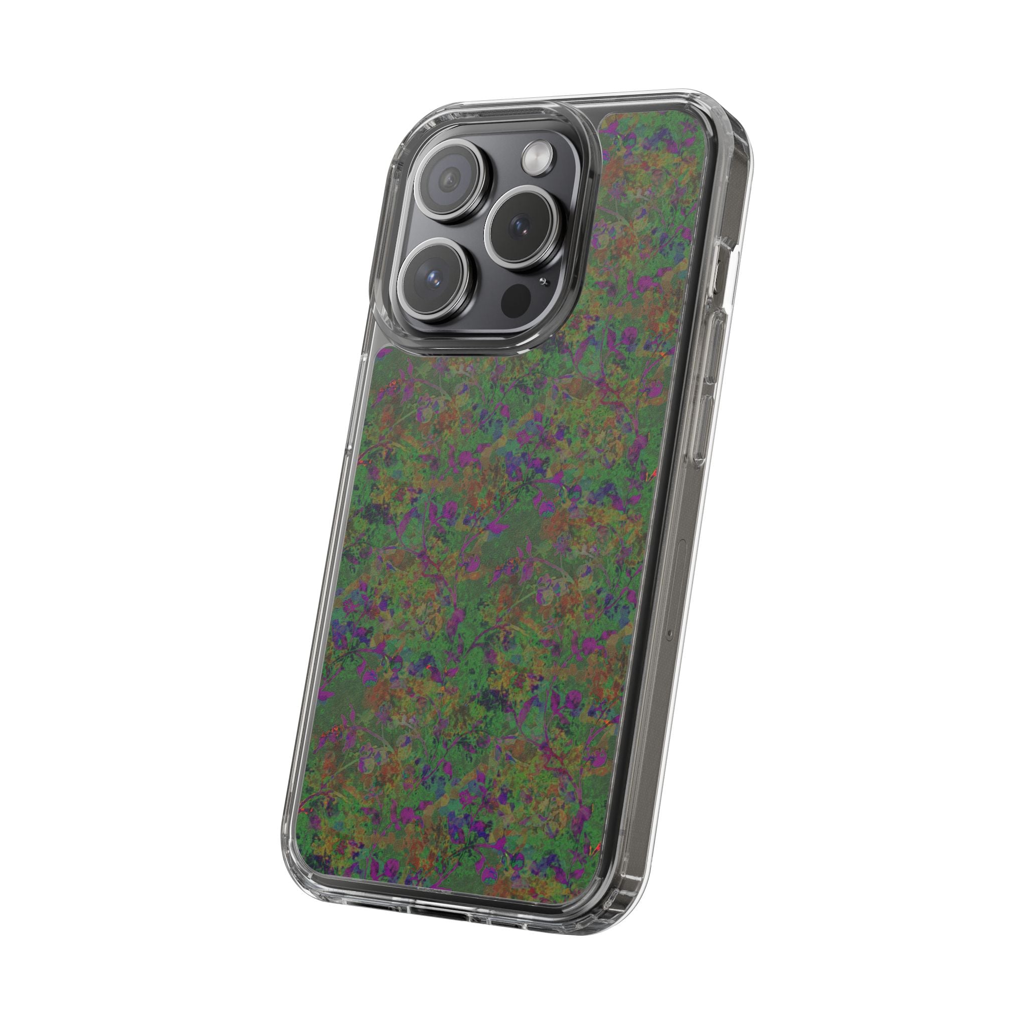 iPhone 15 Clear Case – Hidden Weave Series V3 No.24