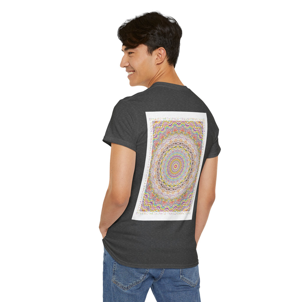 Unisex Heavy Cotton Tee (Back) - DMT Seer No.11