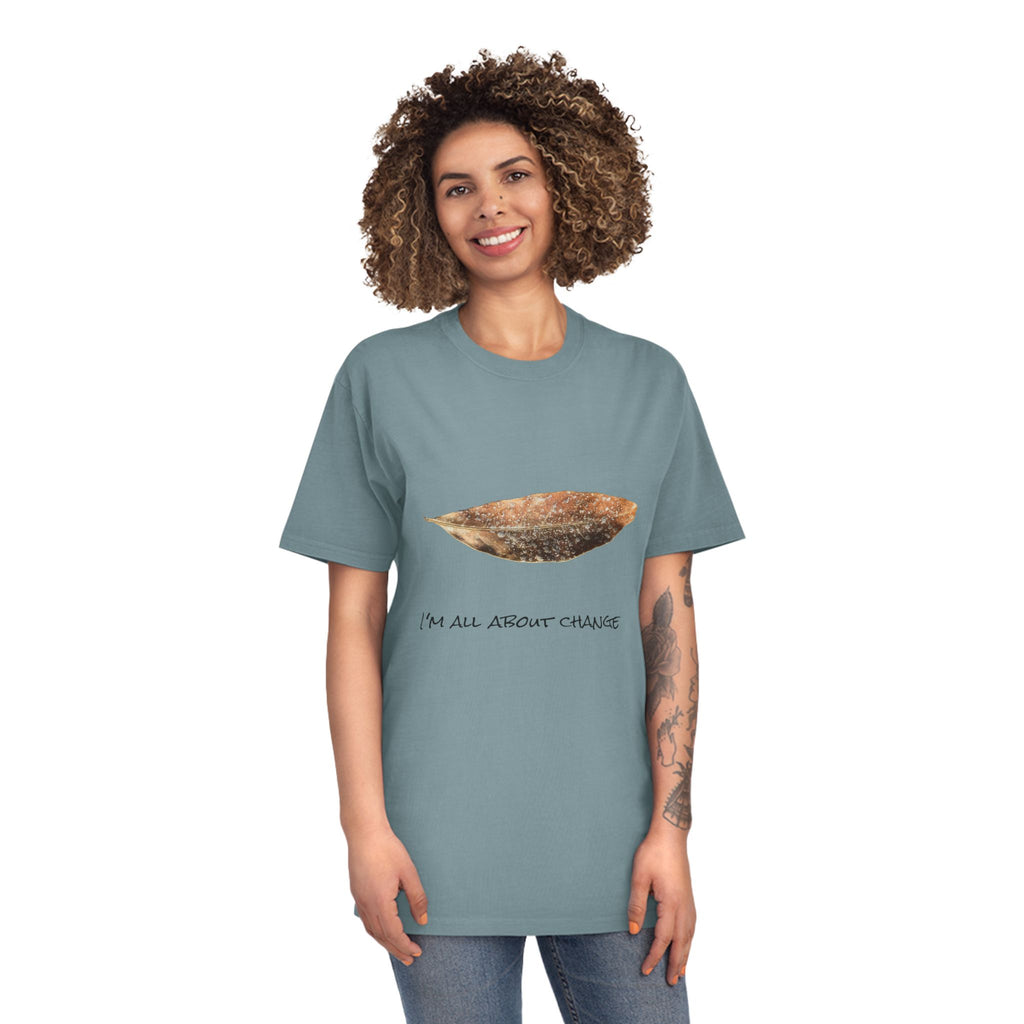 Unisex Faded Shirt - All About Change No.1