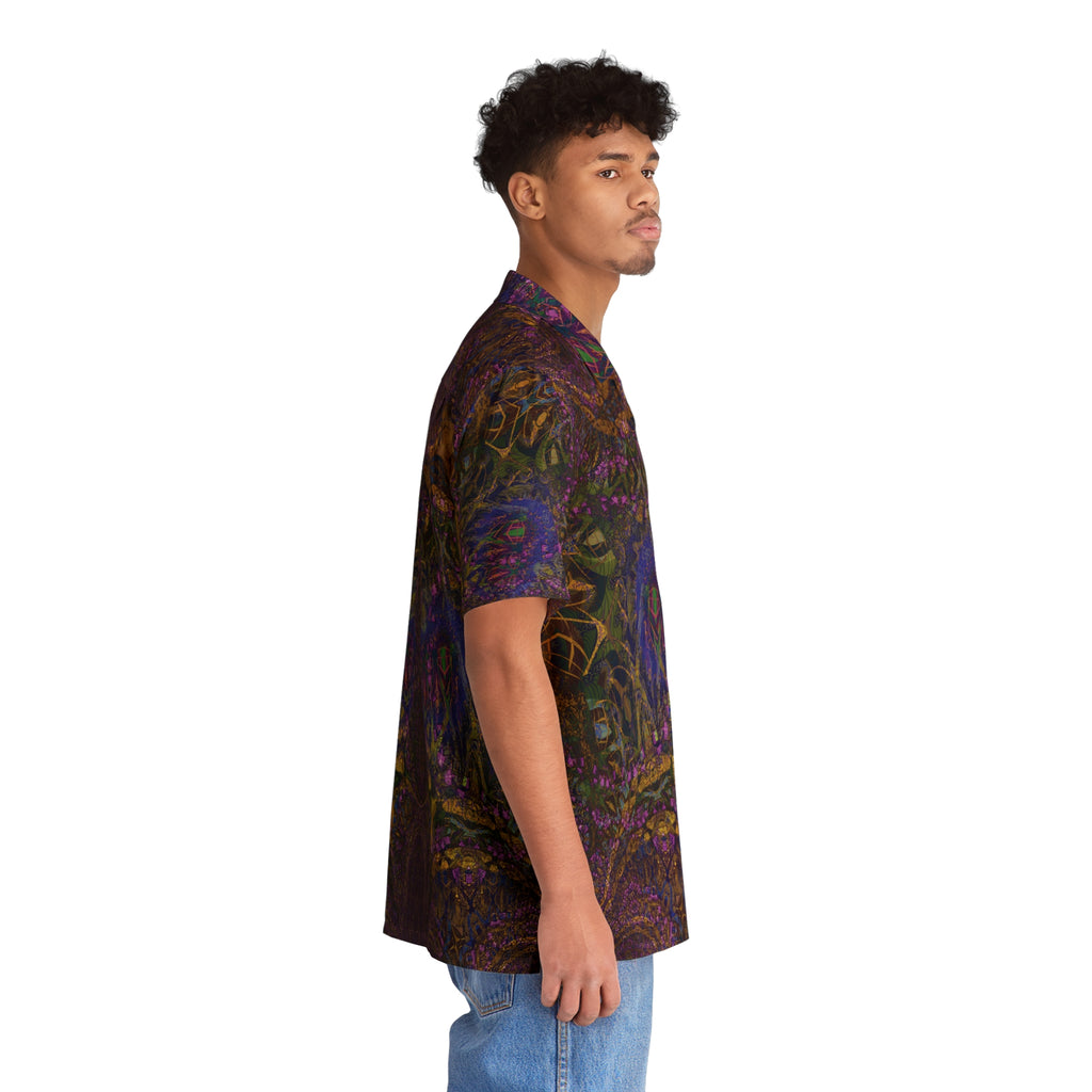 Hawaiian Shirt - Love Light Fractals No.10