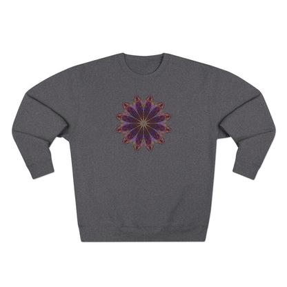 Unisex Crewneck Sweatshirt - Love Light Mandalas No.11