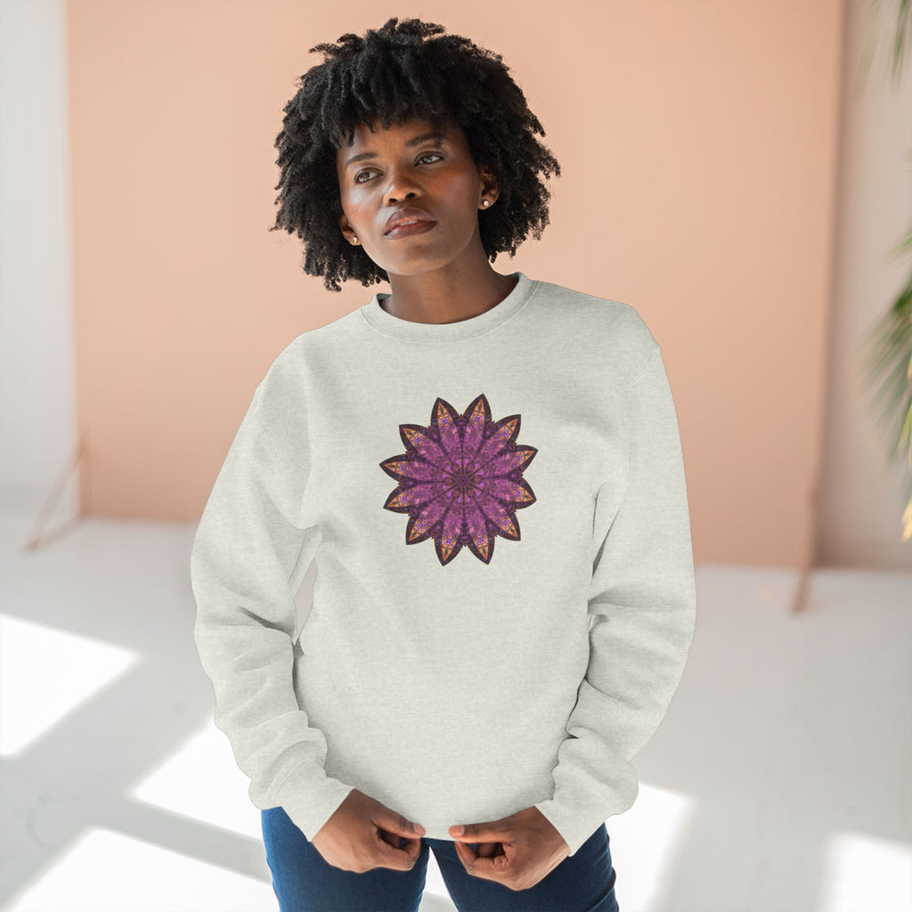 Unisex Crewneck Sweatshirt - Love Light Mandalas No.16