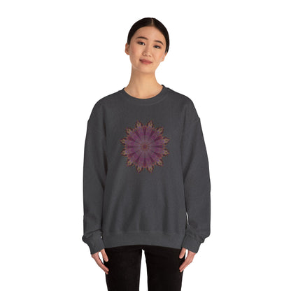 Unisex Heavy Blend™ Crewneck Sweatshirt - Love Light Mandalas No.6