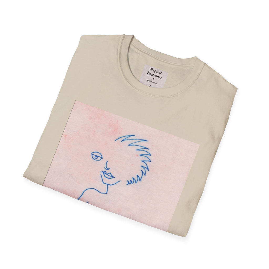 Unisex Softstyle T-Shirt - Frequent Daydreams Sketch No.46