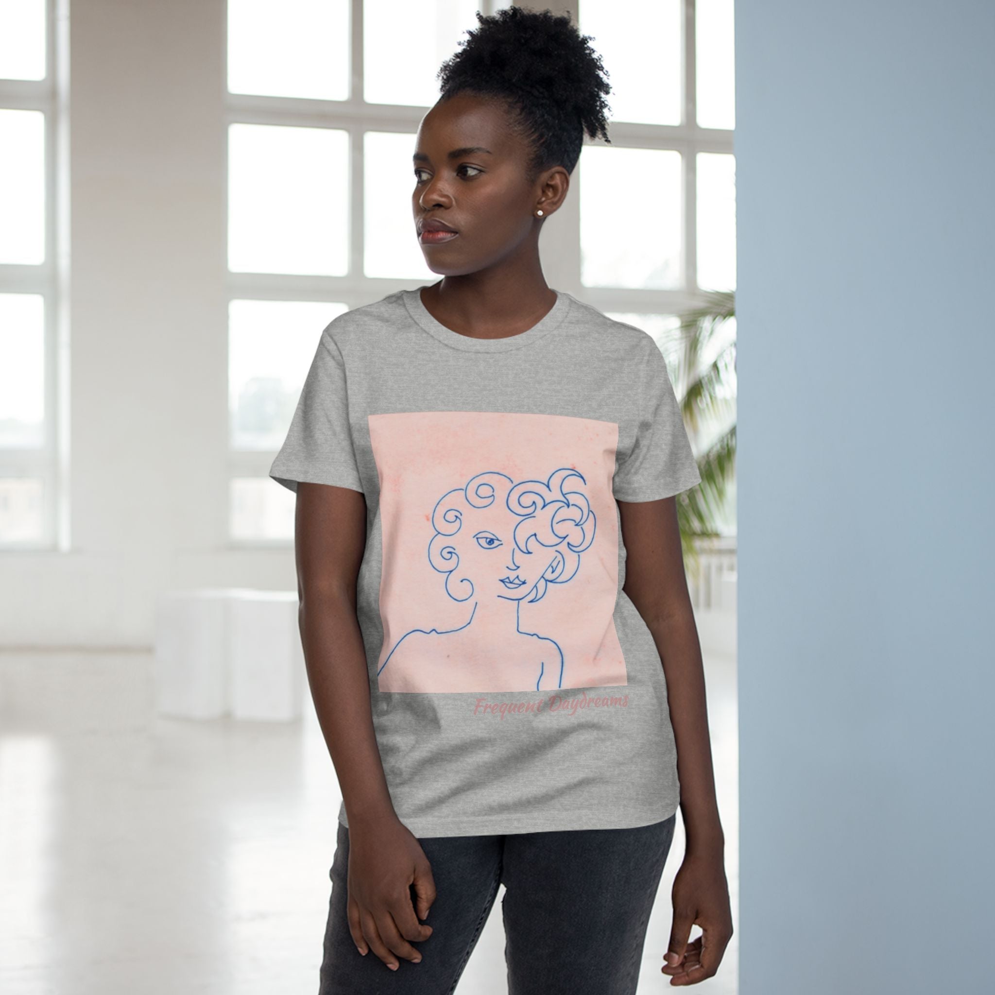 Women’s Maple Tee - Frequent Daydreams Sketch No.47