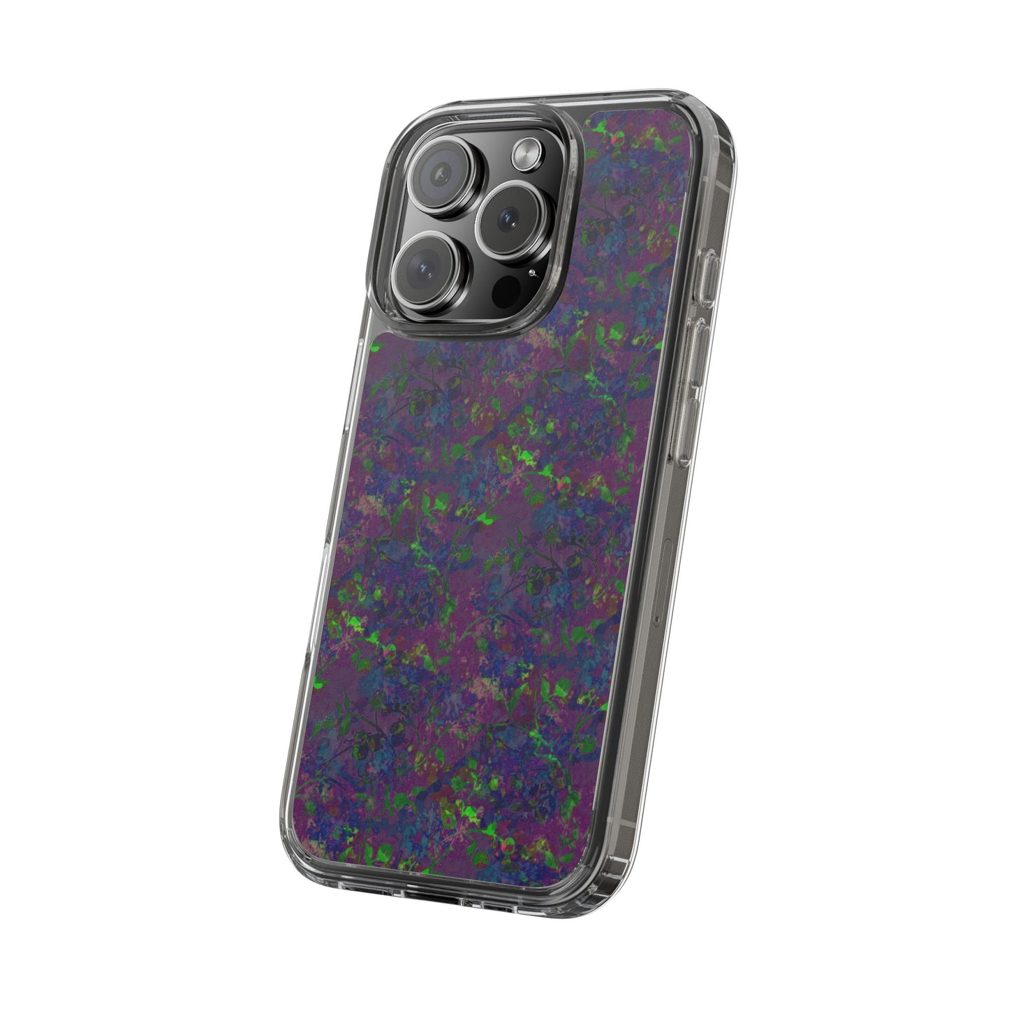 iPhone 16 Clear Case – Hidden Weave Series V3 No.23