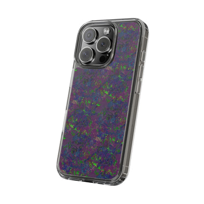 iPhone 16 Clear Case – Hidden Weave Series V3 No.23