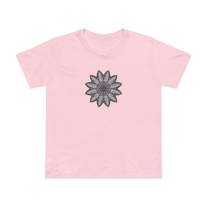 Women’s Maple Tee - Love Light Mandalas No.21