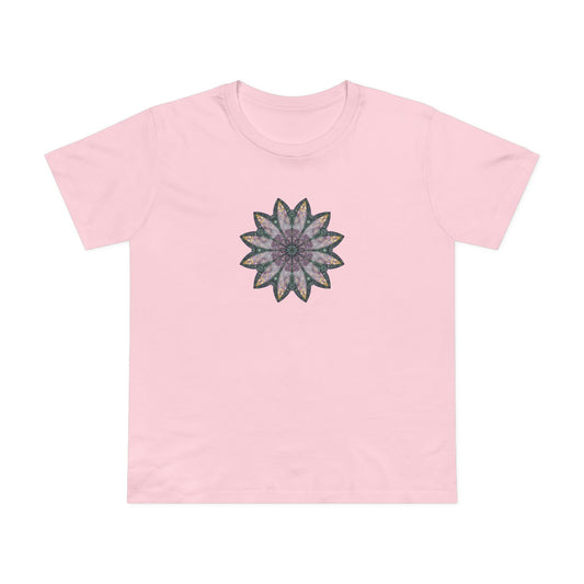 Women’s Maple Tee - Love Light Mandalas No.21