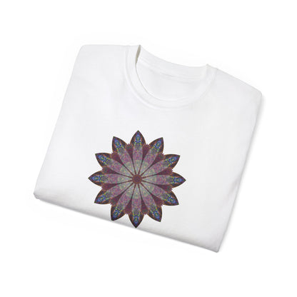 Unisex Ultra Cotton Tee - Love Light Mandalas No.9