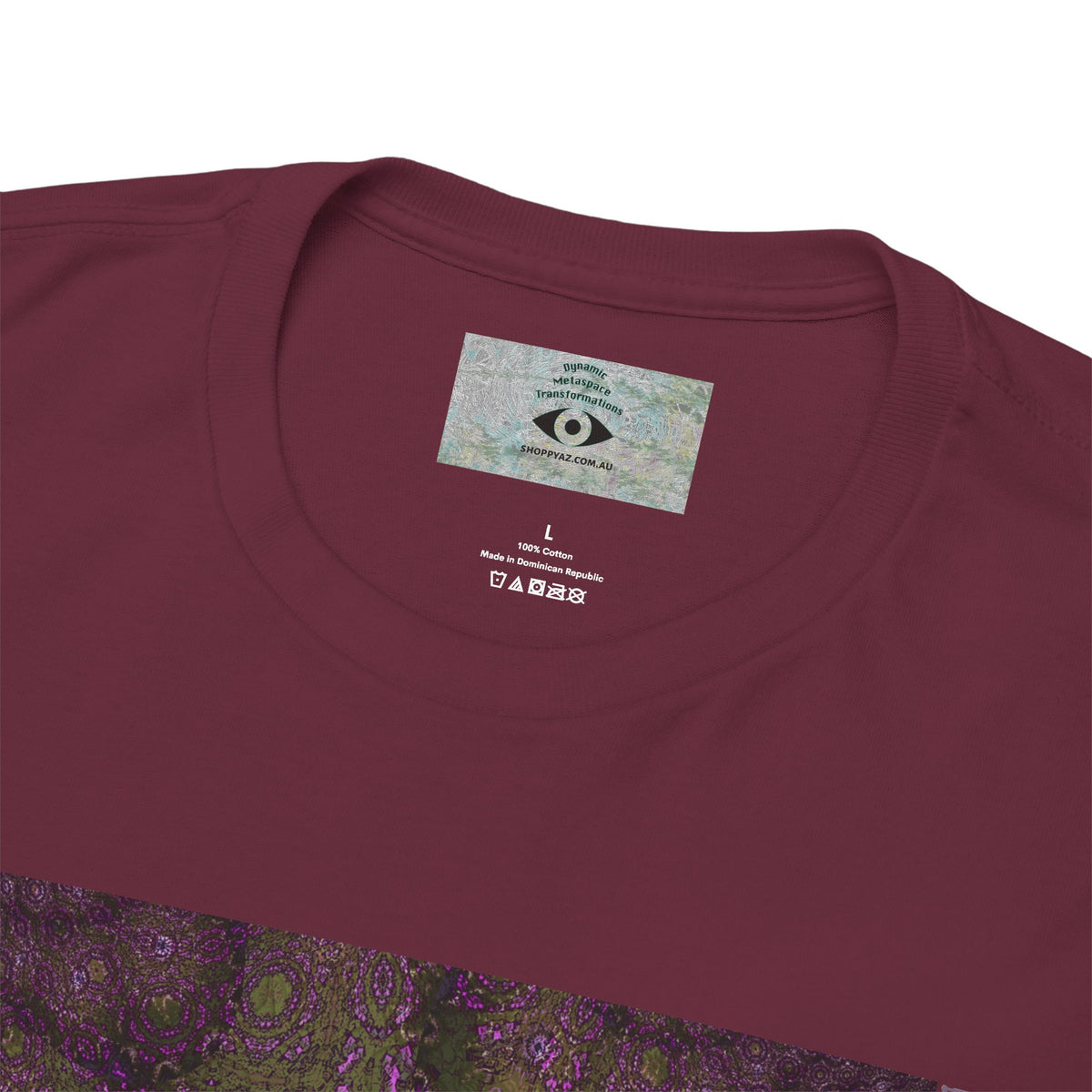 Unisex Heavy Cotton Tee - Love Light Spheres No. L8S1