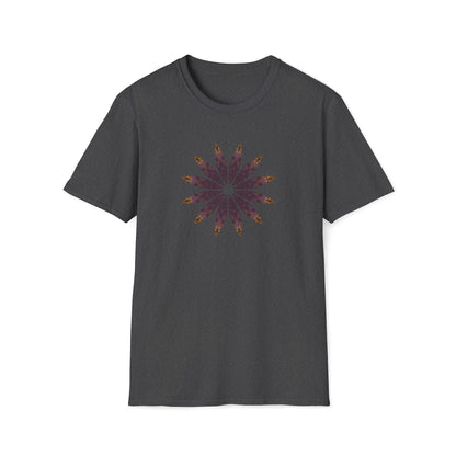 Unisex Softstyle T-Shirt - Love Light Mandalas No.2